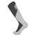PerformanceSkiSock- A pair of Atomic Performance Adult Ski Socks in blue and black, featuring reinforced heel and toe areas and a snug fit design for comfort and support.