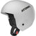 RedsterHelmet- White Atomic Redster adult helmet with a visor, adjustable strap, and ventilation system.
