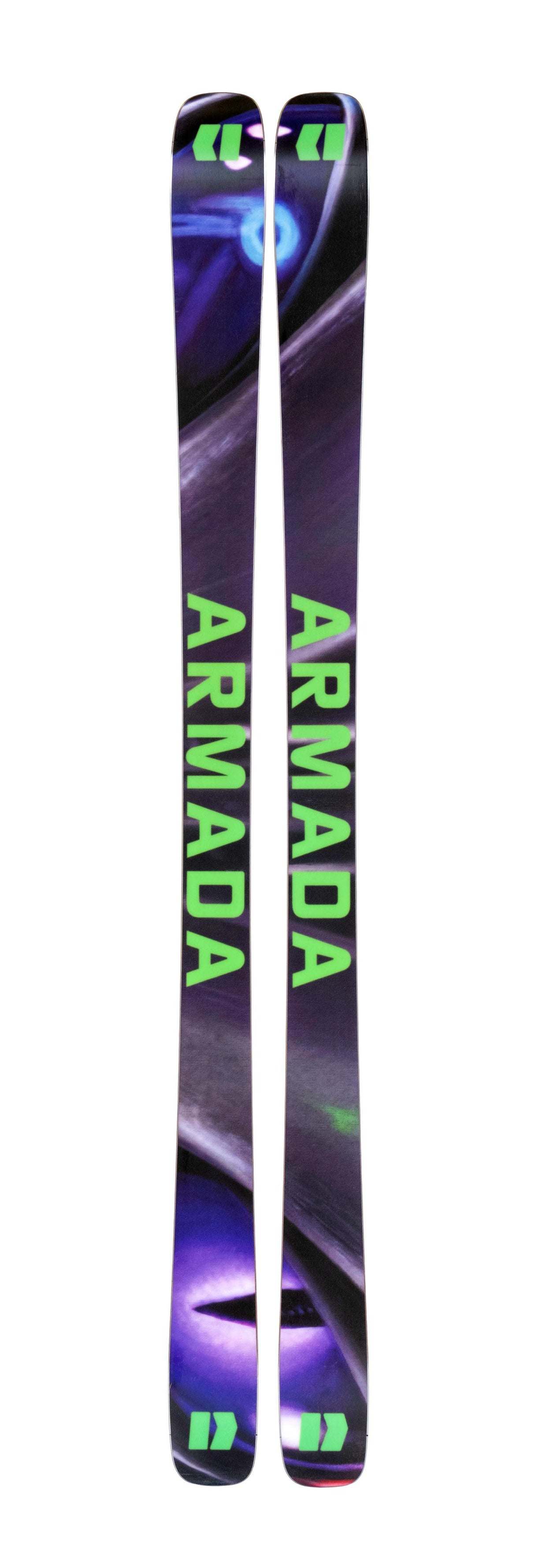ARV88Madsteez- Multicolored ski on a white background