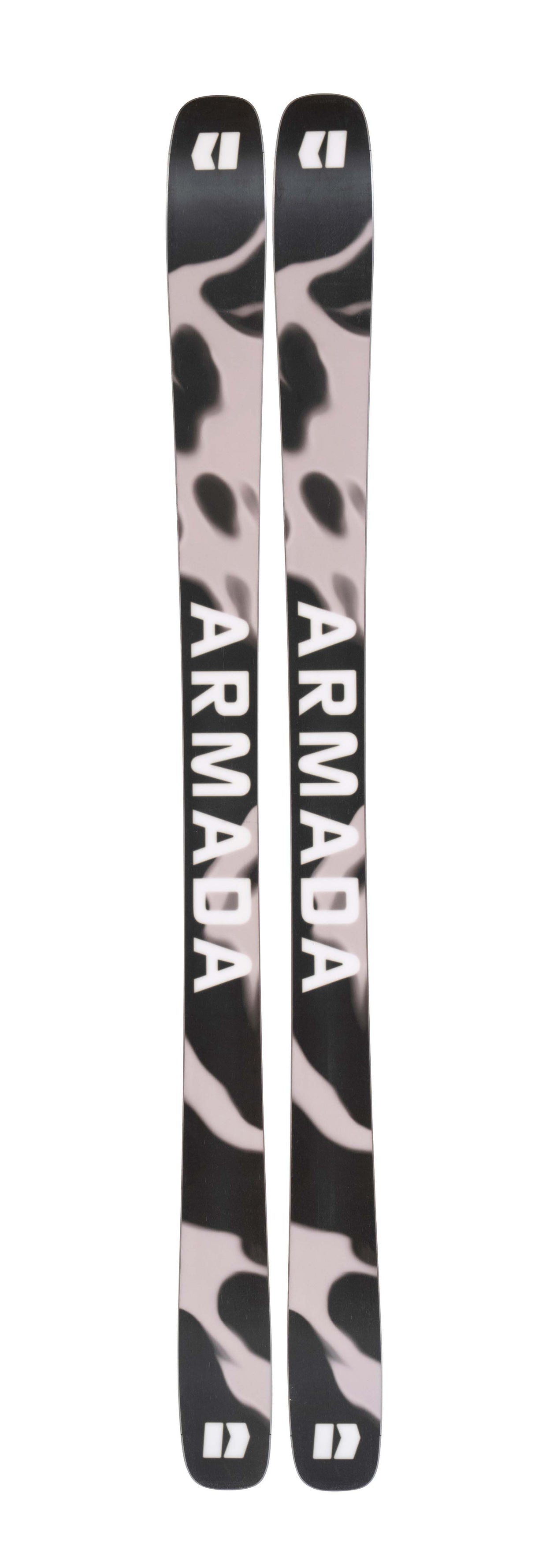 ARW94- Multicolored ski on a white background