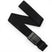 AeroMag-Black belt with a plastic buckle on a white background
