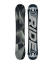 Agenda- Black and grey snowboard on a white background