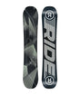 Agenda- Black and grey snowboard on a white background