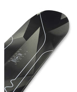 Agenda- Black and grey snowboard on a white background