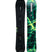 Alchemist- Black multicolored snowboard on a white background