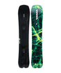 Alchemist- Black multicolored snowboard on a white background