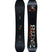 Algorythm- Black multicolored snowboard on a white background