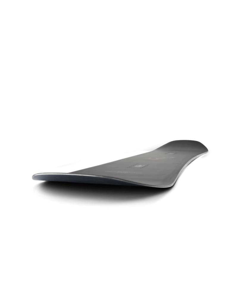 Algorythm- Black multicolored snowboard on a white background