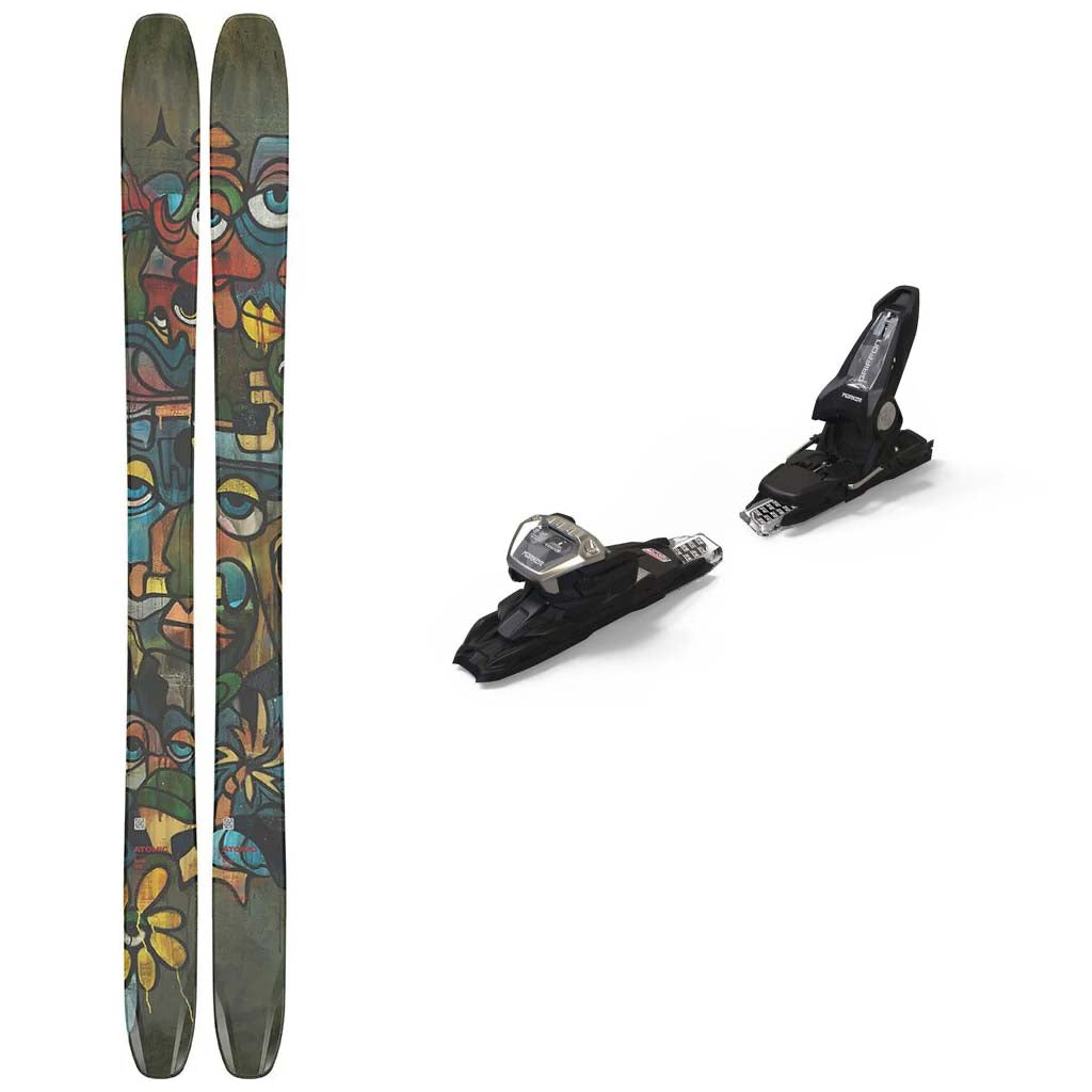 Atomic Bent 110 with Marker Griffon 13 Demo Skis 2026