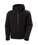 Alpha4.0Jacket-Black jacket with a hood on a white background