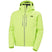 AlphaLifaloftJacket-Green hooded jacket with brand logo on a white background