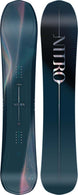 Altura-Two views of a snowboard with 'Nidecker' branding on a black background