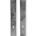 Anomaly84- Grey skis on a white background