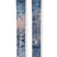 Anomaly88- Blue and cream skis on a white background