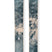 Anomaly94- Blue and cream skis on a white background