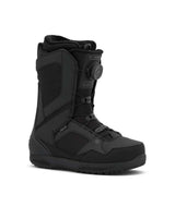 Anthem- Black snowboard boot on a white background