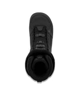 Anthem- Black snowboard boot on a white background