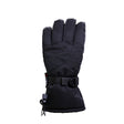 AryaGlove-Black glove with a strap on a white background