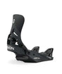 AstraStep-On-Black snowboard binding with 'Union' branding on a white background