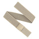 Atlas-Beige belt with a buckle on a white background