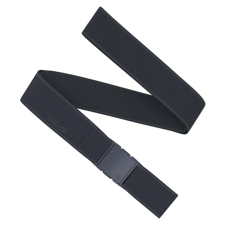 AtlasSlim-Navy belt on a white background