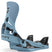 AtlasStep-On-Blue snowboard binding with 'Union' branding on a white background