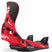 AtlasStep-On-Black and red snowboard binding with 'Union' branding on a white background