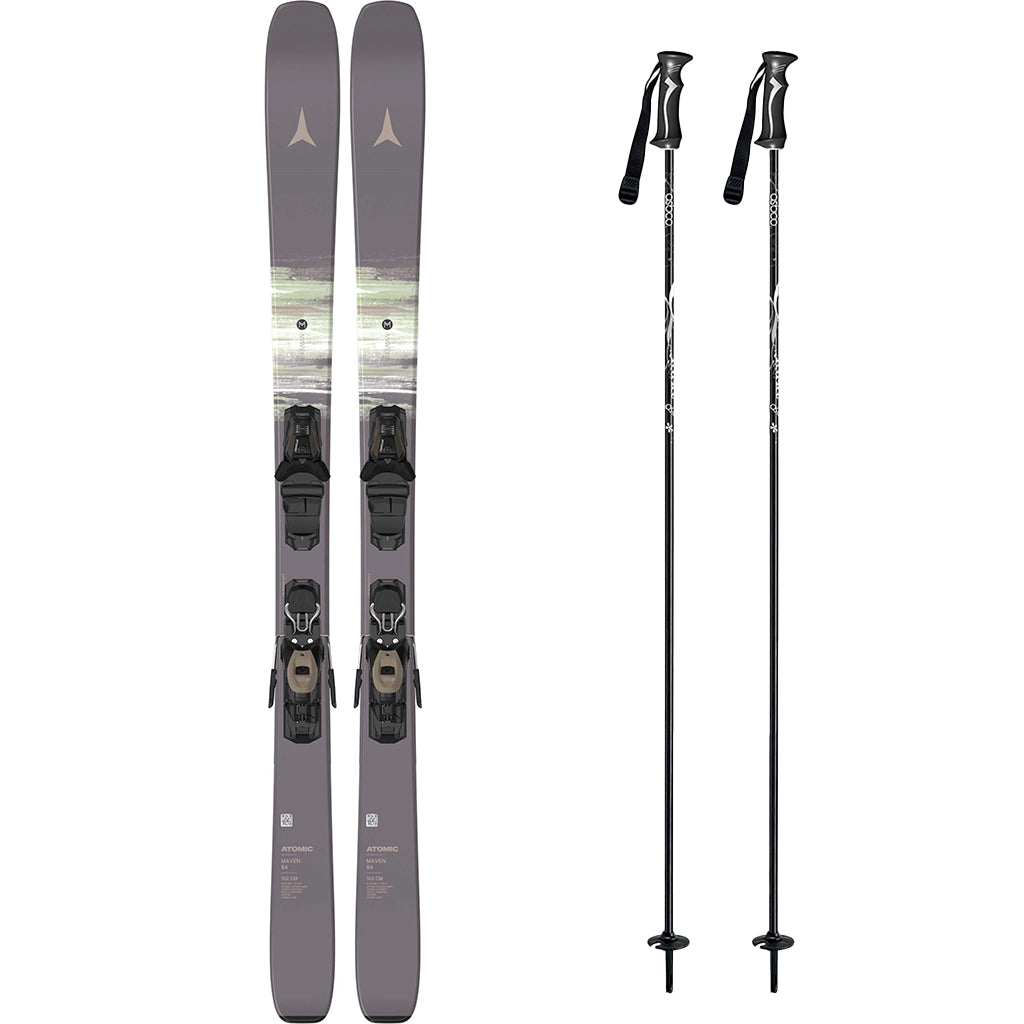 Atomic Maven 84 Womens Skis 2027 with M 10 GW System Bindings Ski Package