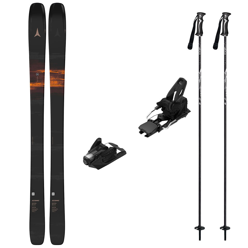 Atomic Maven 88 CTI Womens Skis 2027 with Strive 12 Bindings Ski Package
