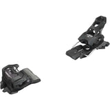 Attack 14-Two black ski bindings on a white background