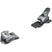 Attack 14-Two grey ski bindings on a white background