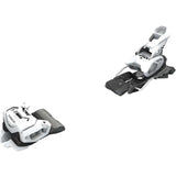 Attack 14-Two white ski bindings on a white background