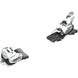 Attack 14-Two white ski bindings on a white background