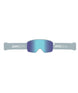 AxisGoggle-Giro ski goggles lens on a white background