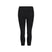 Midweight 3/4 Bottom-Black leggings on a white background