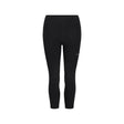 Midweight 3/4 Bottom-Black leggings on a white background