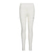 Heavyweight Antarctic Fleece Bottom-White leggings with a brand logo on a white background