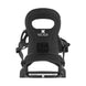 BMX-Black snowboard binding on a white background