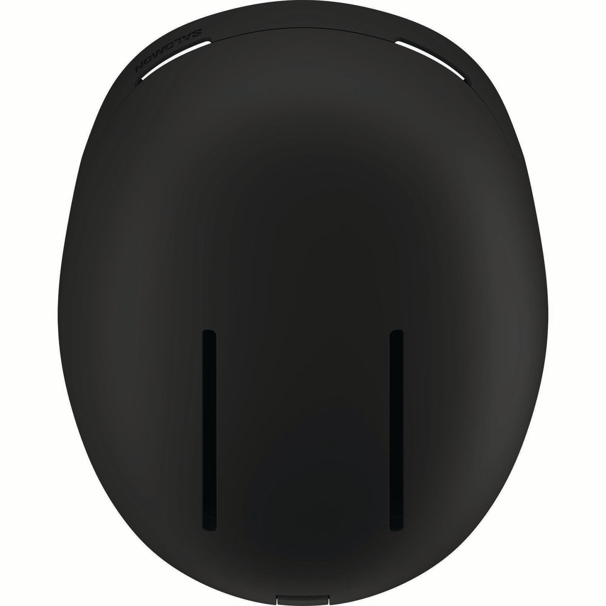BRIGADERF-Black helmet with a strap on a white background