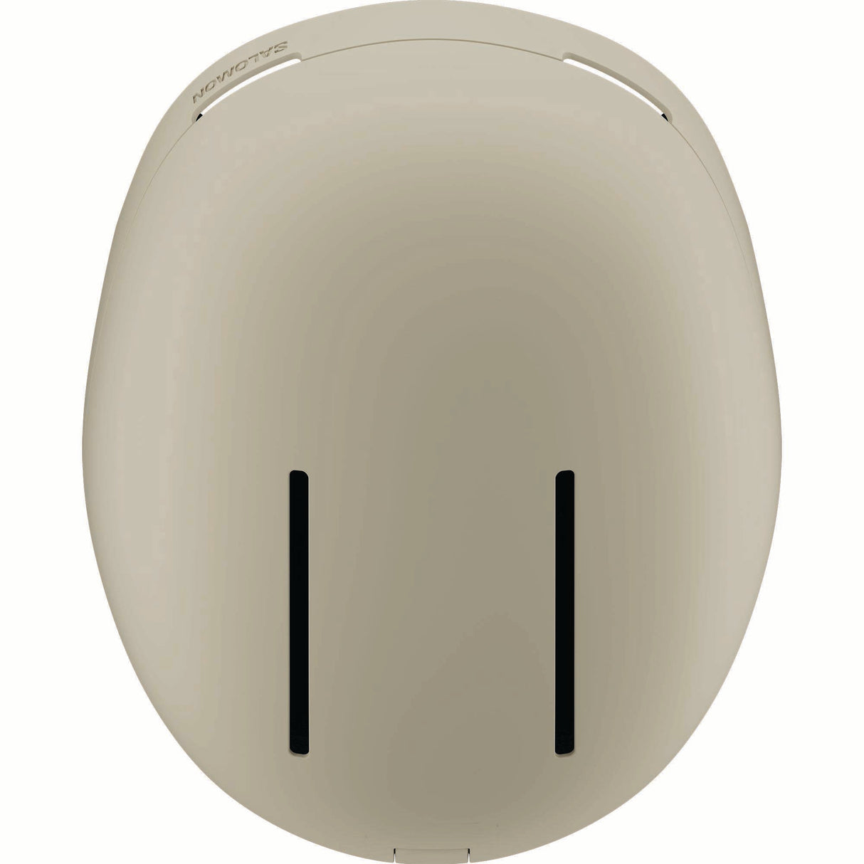 BRIGADERF-Beige helmet with a strap on a white background