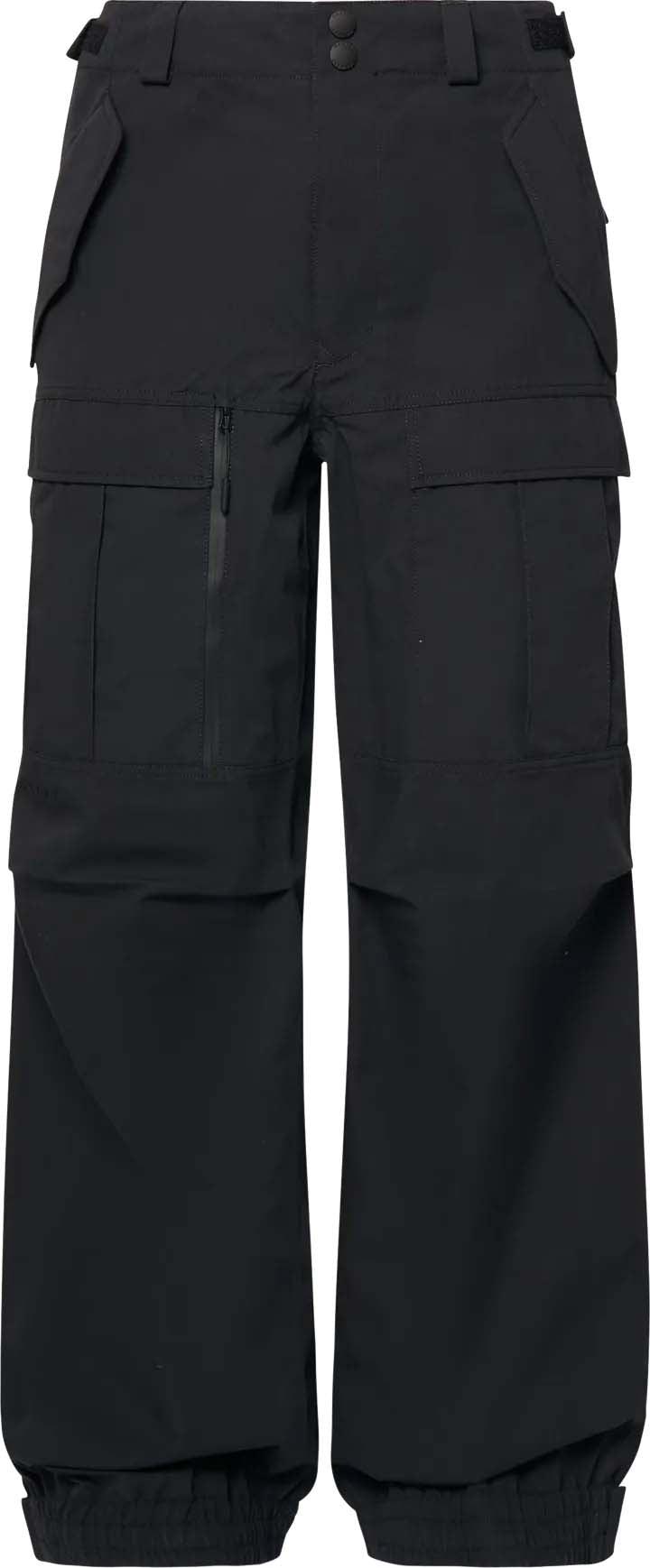 MBaldfaceShellPant-Black ski pants on a white background