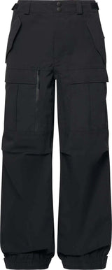 MBaldfaceShellPant-Black ski pants on a white background