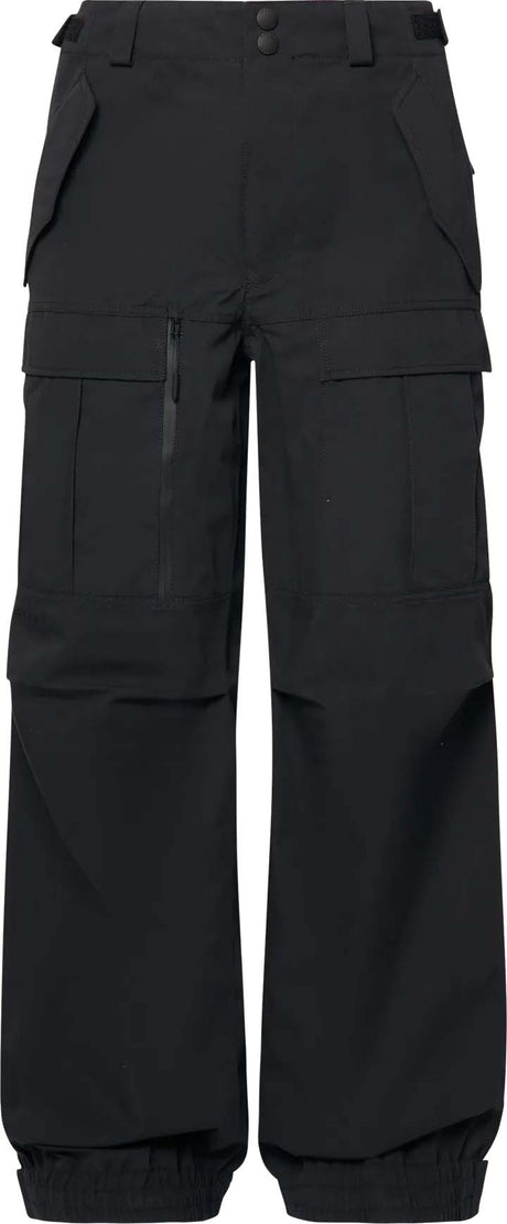 MBaldfaceShellPant-Black ski pants on a white background
