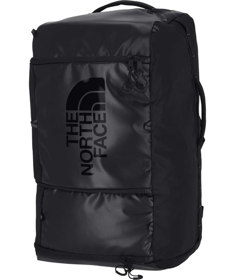 BaseCampGearandBootPack-Black The North Face backpack on a white background