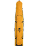 BaseCampSnowRoller-Yellow snowboard bag with The North Face logo on a white background