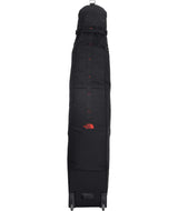 BaseCampSnowRoller-Black ski bag on a white background