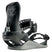 BasinPublicFase- Black and gray snowboard binding with 'Thitytwo' branding on a white background