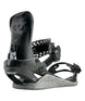 BasinPublicFase- Black and gray snowboard binding with 'Thitytwo' branding on a white background