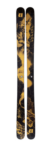 Bdog94- Multicolored ski on a white background