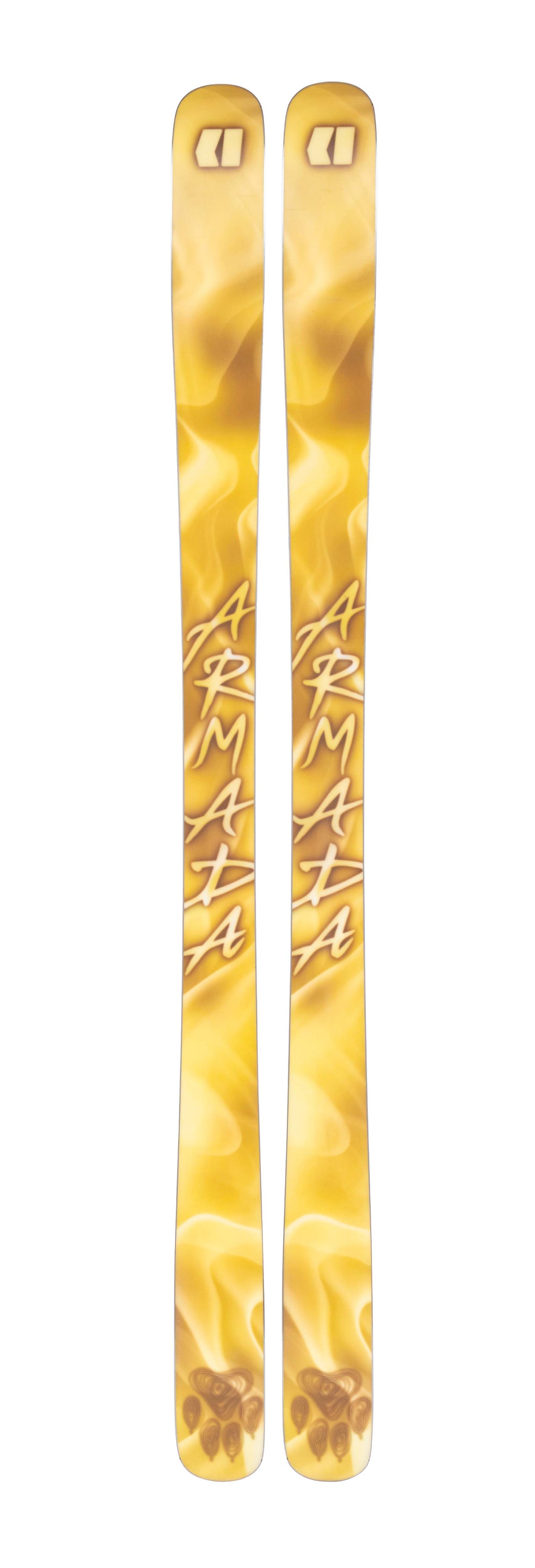 Bdog94- Multicolored ski on a white background